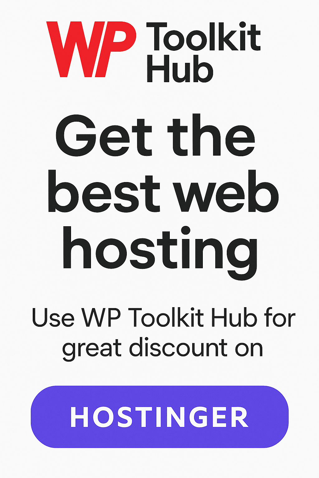 Get Big Discounts form hostinger