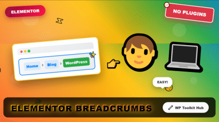 Elementor Breadcrumbs Without Using a Plugin