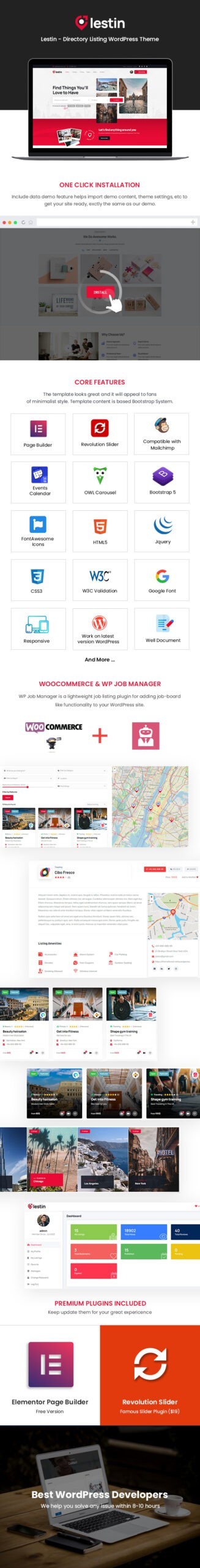 Lestin Directory Listing WordPress Theme Free-GPL Download scaled