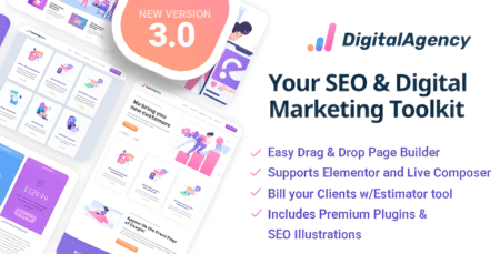 Null SEOWP WordPress Theme for Digital Marketing